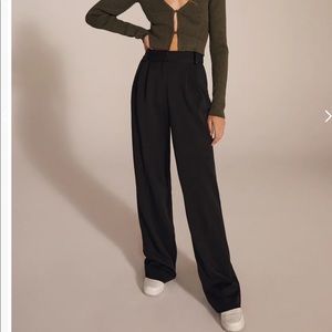 NWT Favorite Daughter Favorite Pant- Black Size 4